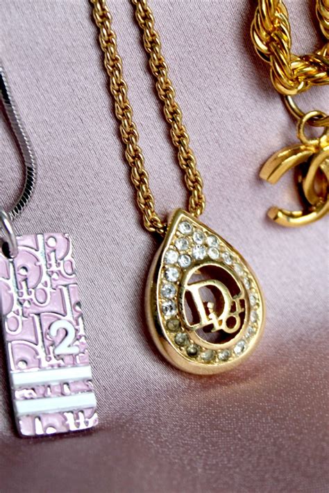 are dior jewelry real gold|Dior necklace authenticity.